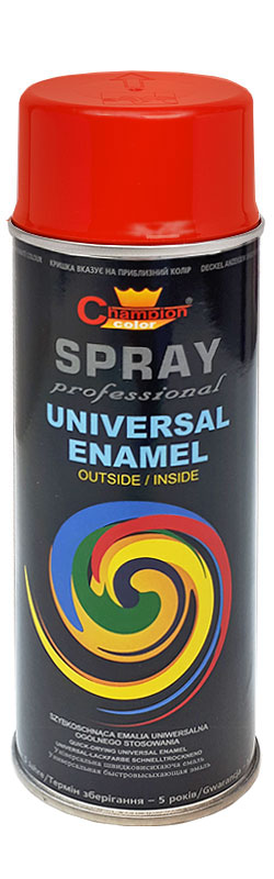 Spray vopsea, rosu, RAL 3000, interior/exterior, 400 ml
