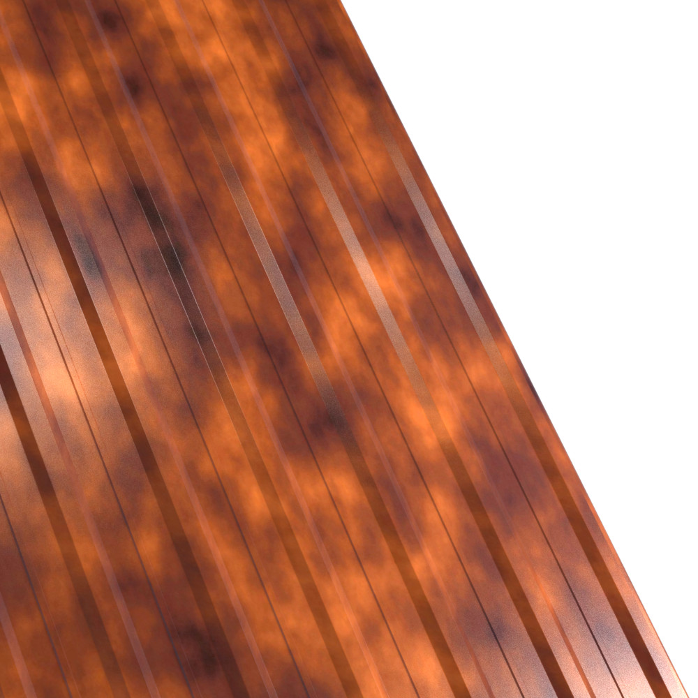 Tabla cutata Rufster R12A Premium 0,5 mm grosime 8004 Anticato 2 m