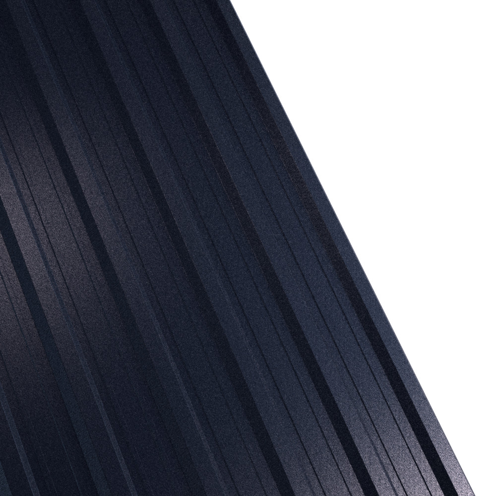Tabla cutata Rufster R18A Premium 0,5 mm grosime 9005 MS negru mat structurat 1 m