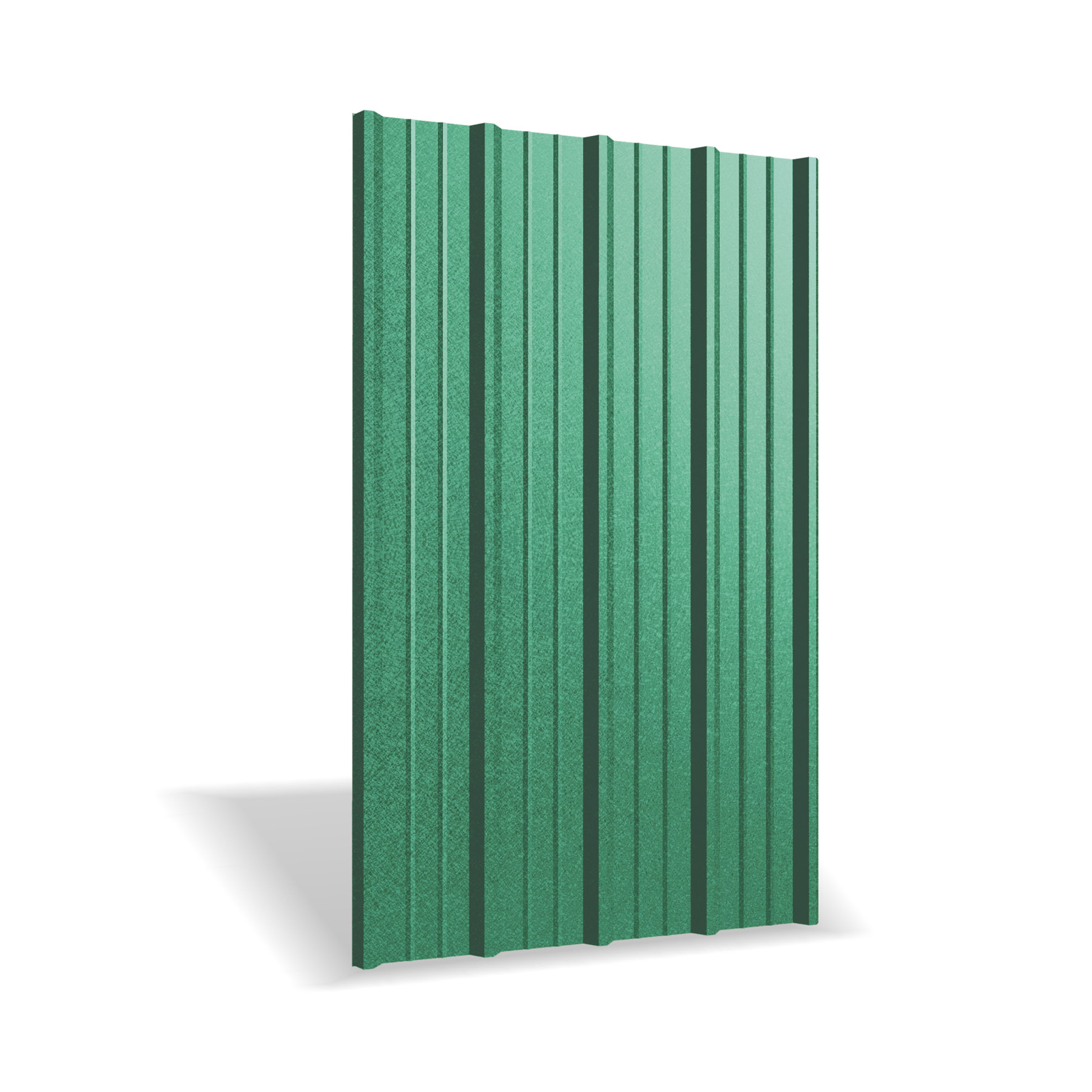 Tabla cutata Rufster R35A Premium 0,50 mm grosime 6005MS verde mat structurat