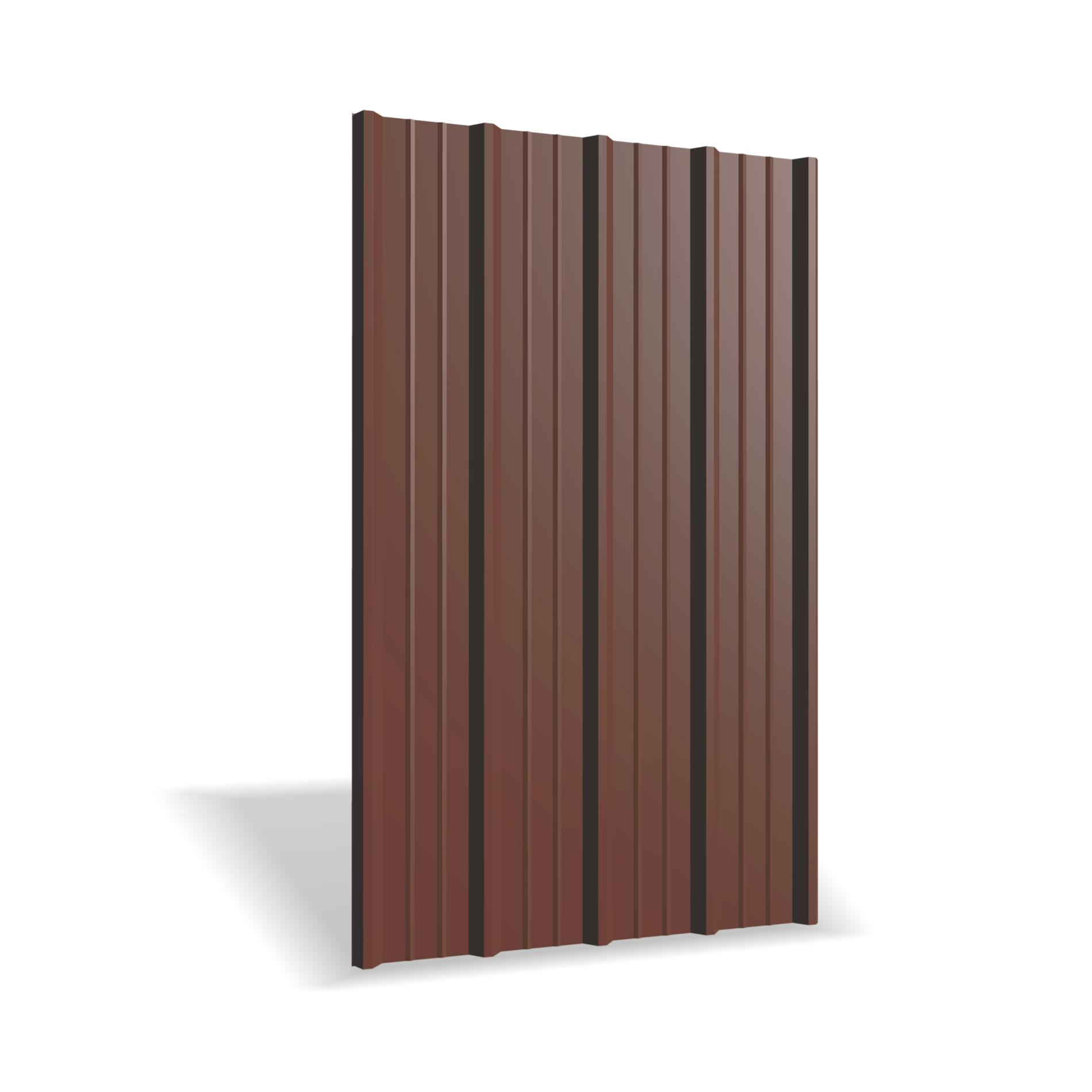 Tabla cutata Rufster R35A Premium 0,50 mm grosime 8017 maro lucios
