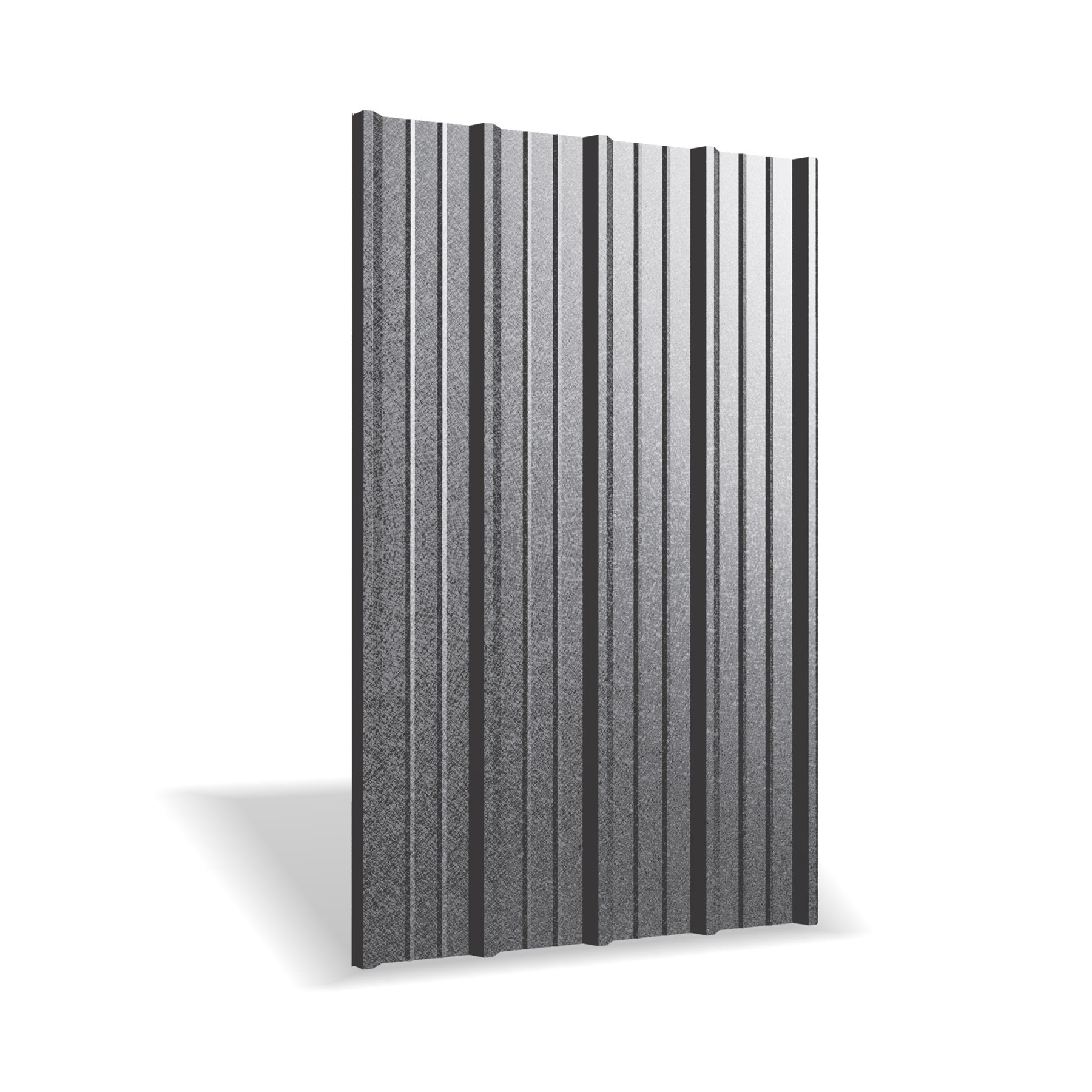 Tabla cutata Rufster R35A Premium 0,50 mm grosime 9005MS negru mat structurat