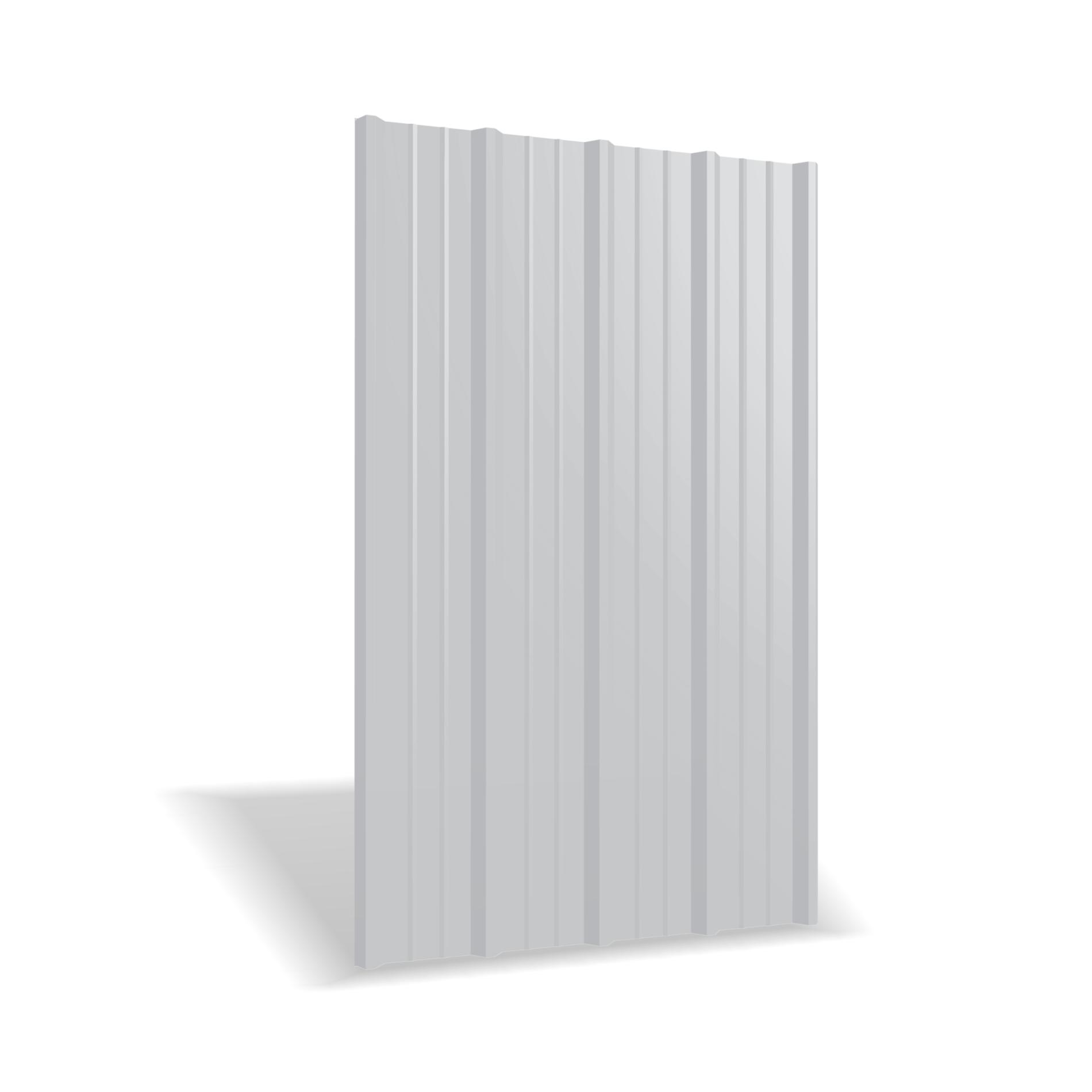 Tabla cutata Rufster R35A Premium 0,50 mm grosime 9006 gri-aluminiu lucios
