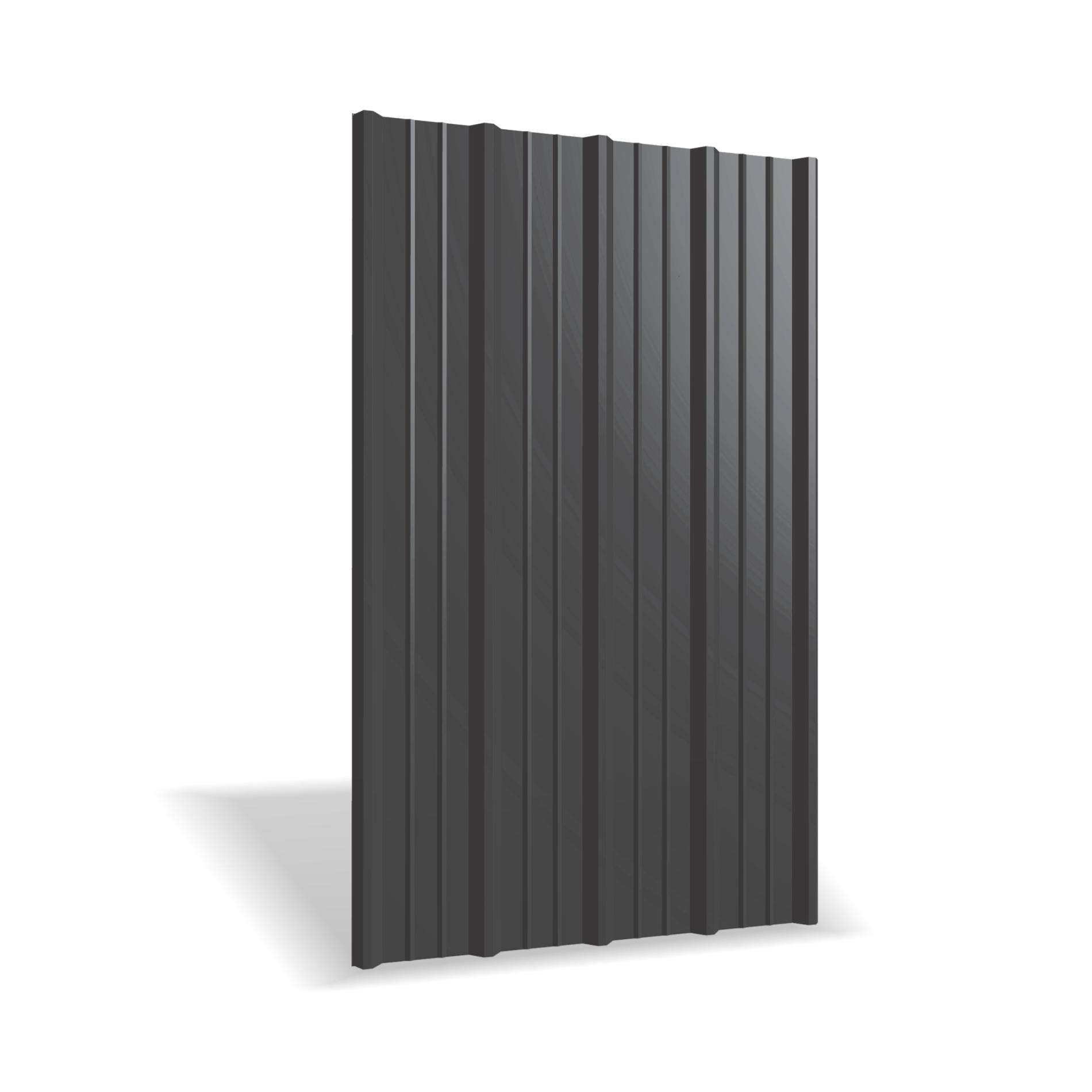 Tabla cutata Rufster R35A Smart 0,50 mm grosime 9005 negru lucios