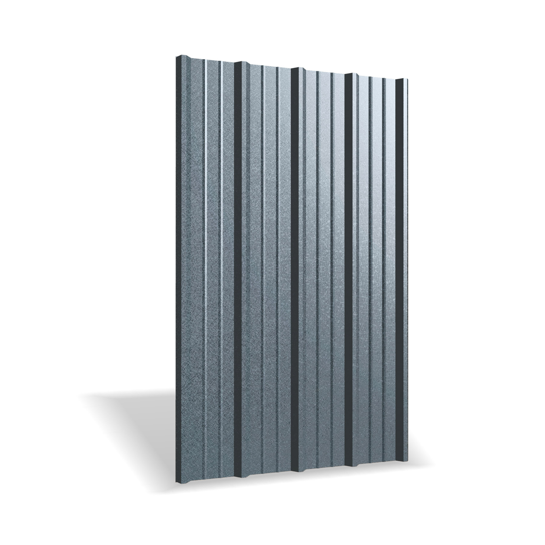 Tabla cutata Rufster R35A Super 0,60 mm grosime 7016MS gri-antracit mat structurat