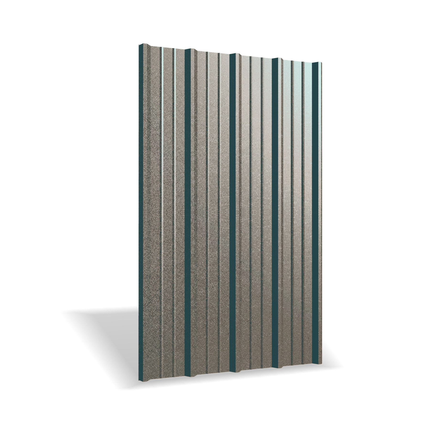 Tabla cutata Rufster R35A Super 0,60 mm grosime 8019MS maro-grafit mat structurat