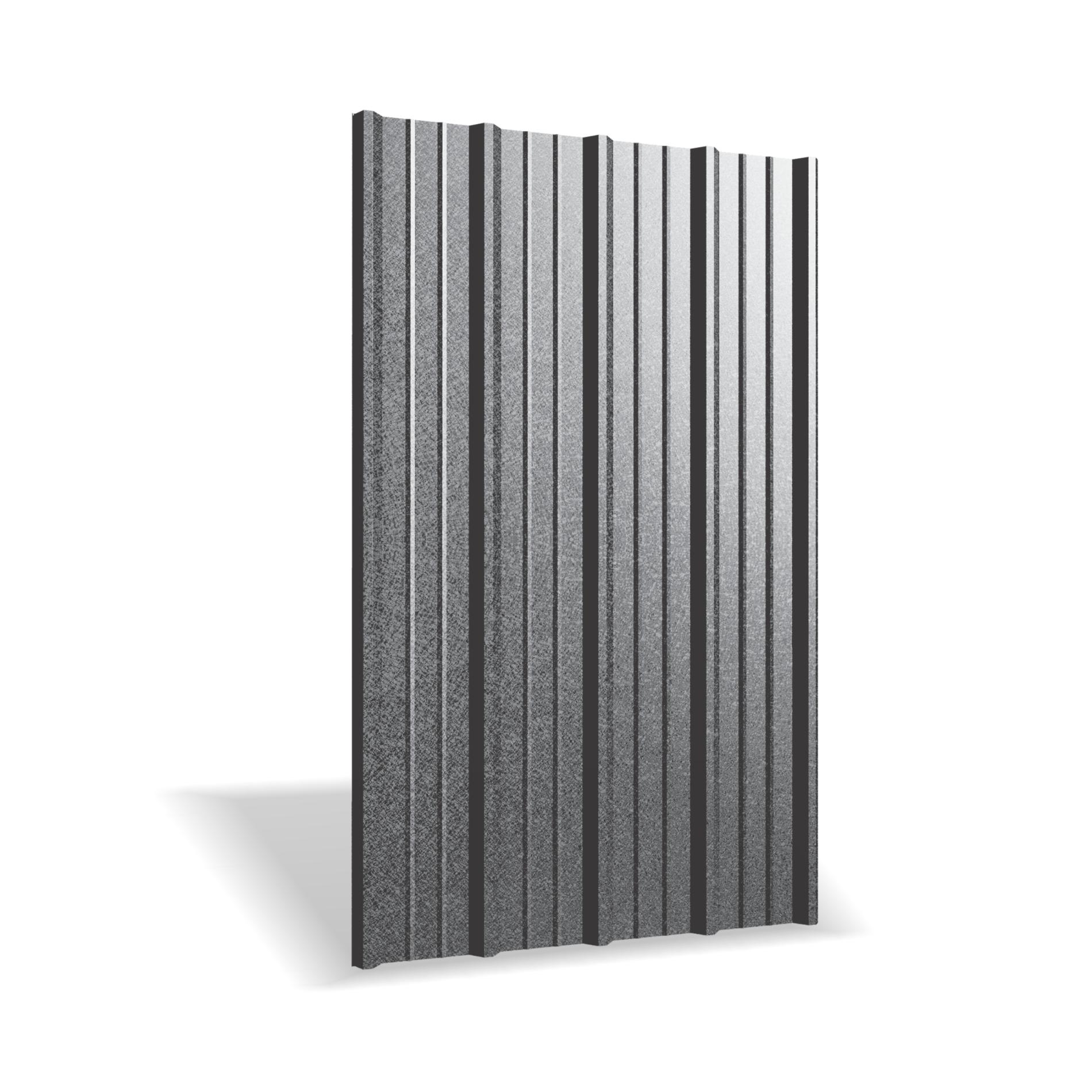 Tabla cutata Rufster R35A Super 0,60 mm grosime 9005MS negru mat structurat