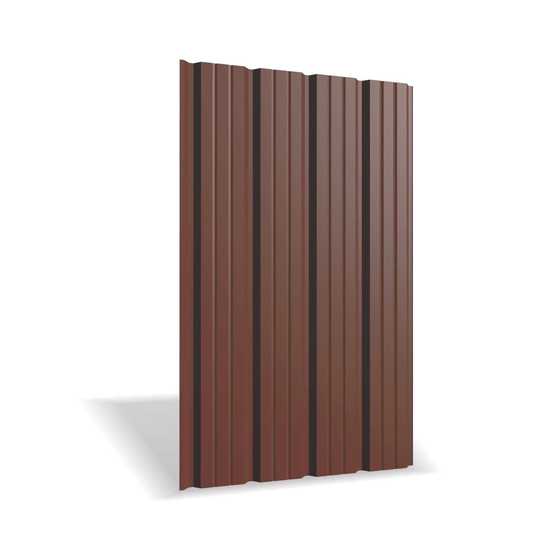 Tabla cutata Rufster R35F Premium 0,50 mm grosime 8017 maro lucios