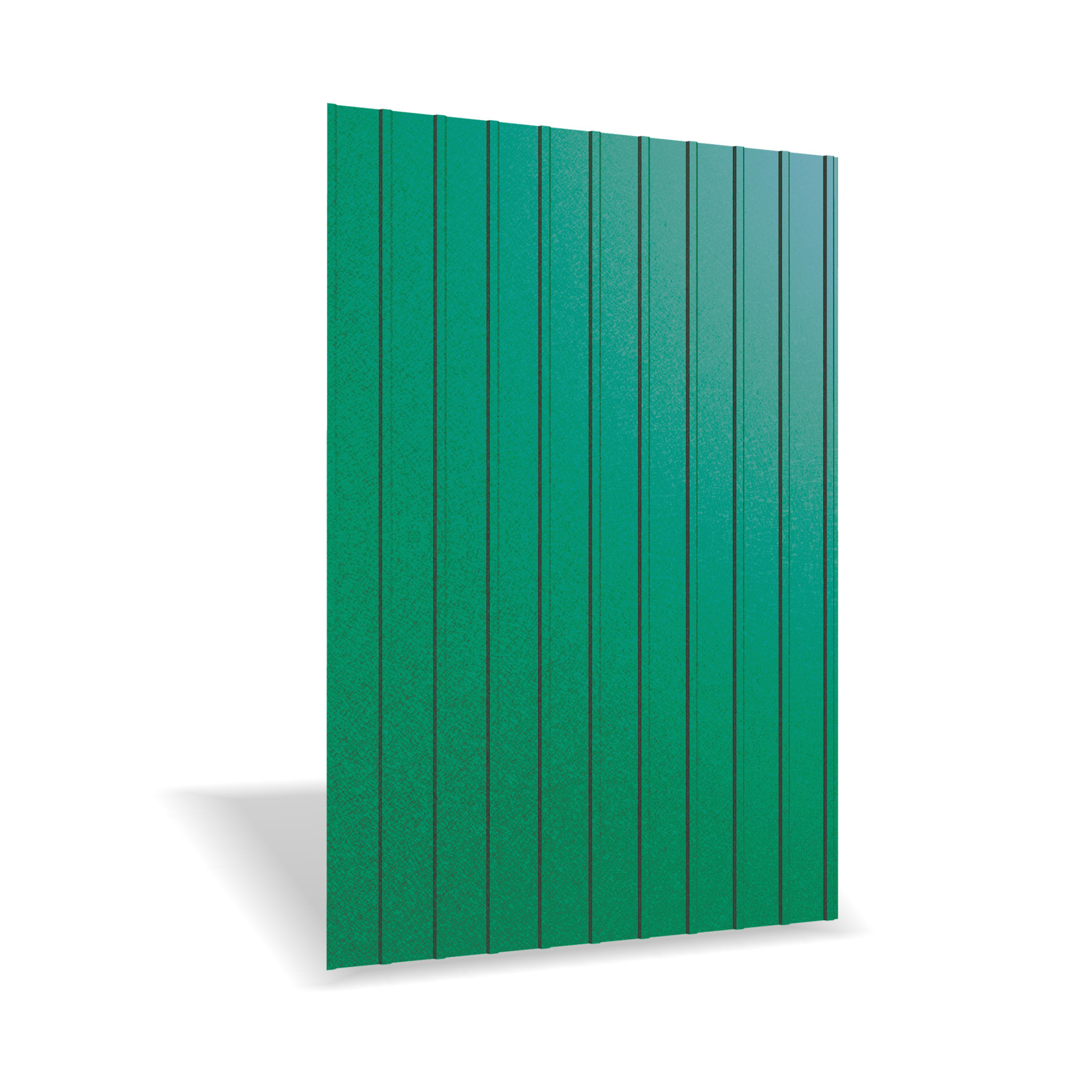Tabla cutata Rufster R8A Eco 0,45 mm grosime 6005MS verde mat structurat