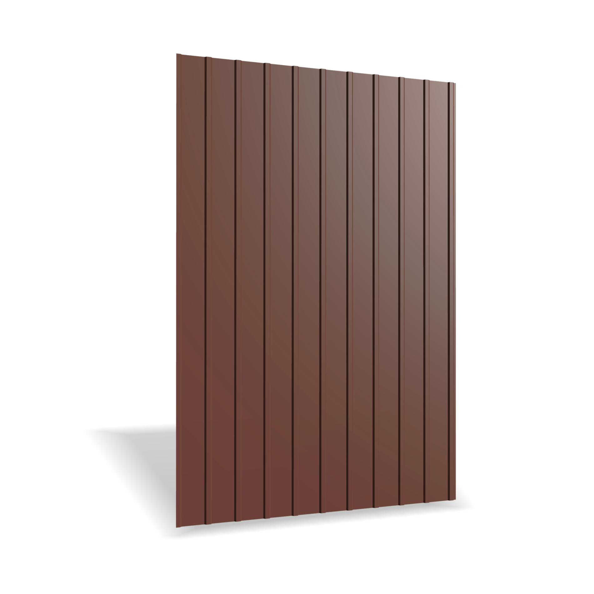 Tabla cutata Rufster R8A Eco 0,45 mm grosime 8017 maro lucios