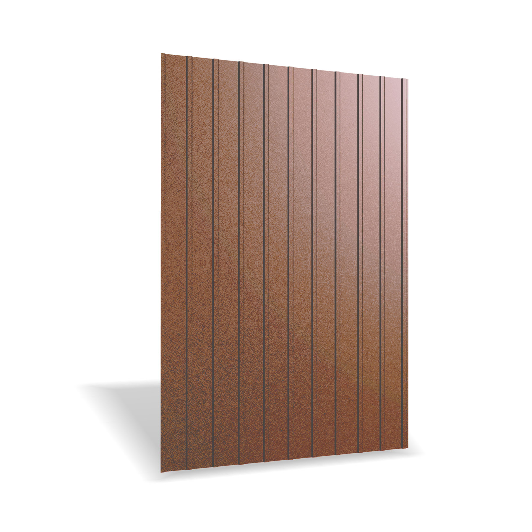 Tabla cutata Rufster R8A Eco 0,45 mm grosime 8017MS maro mat structurat