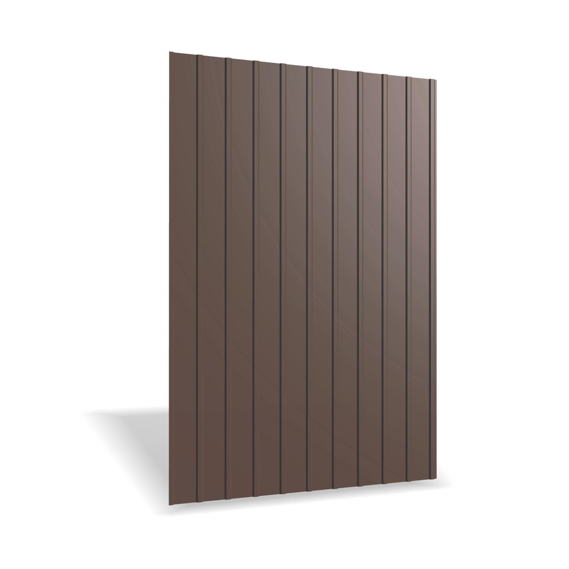 Tabla cutata Rufster R8A Eco 0,45 mm grosime 8019 maro-grafit lucios