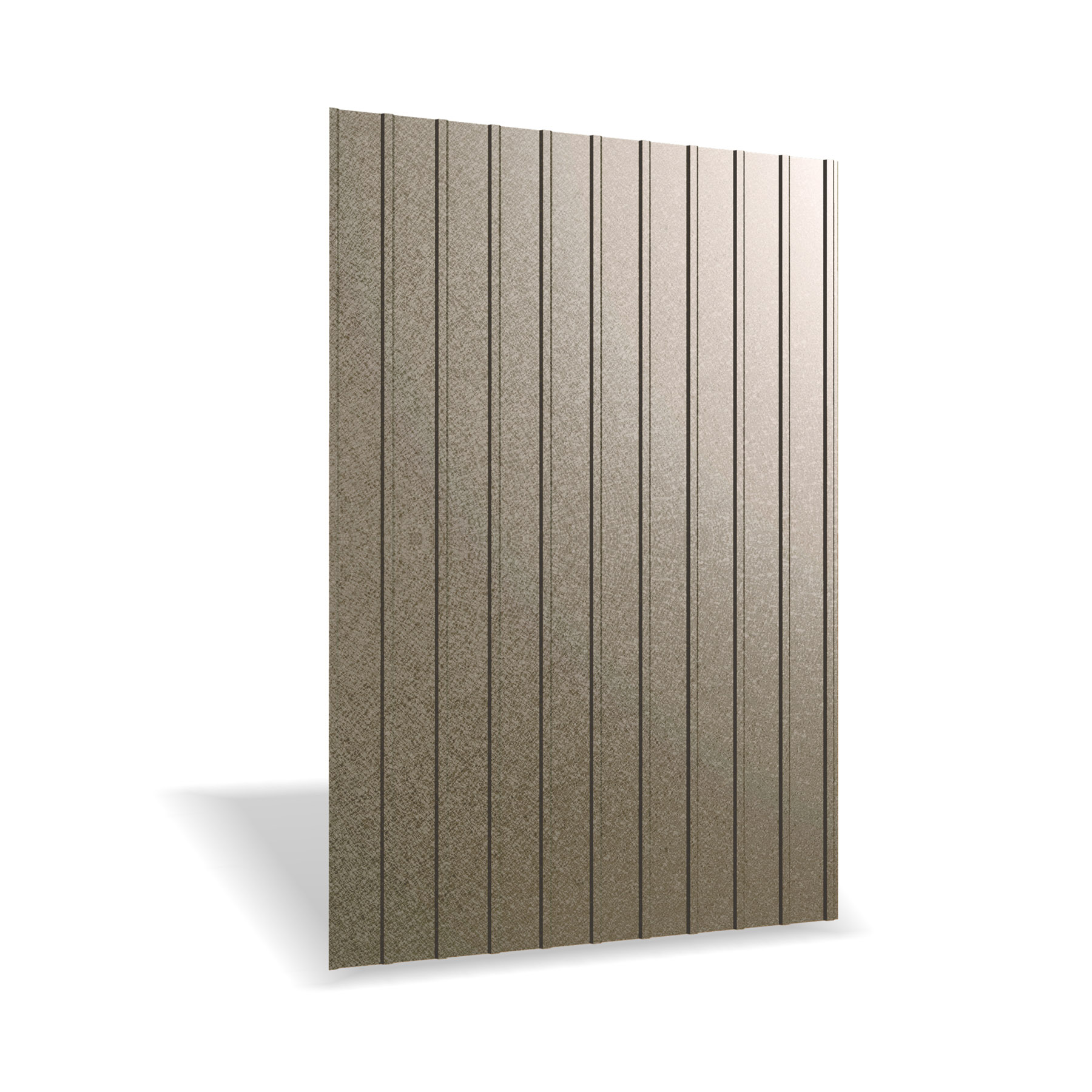 Tabla cutata Rufster R8A Eco 0,45 mm grosime 8019MS maro-grafit mat structurat