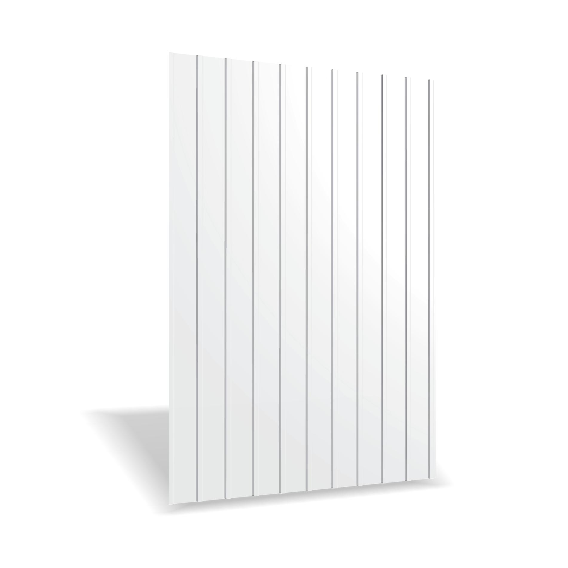 Tabla cutata Rufster R8A Eco 0,45 mm grosime 9002 alb lucios