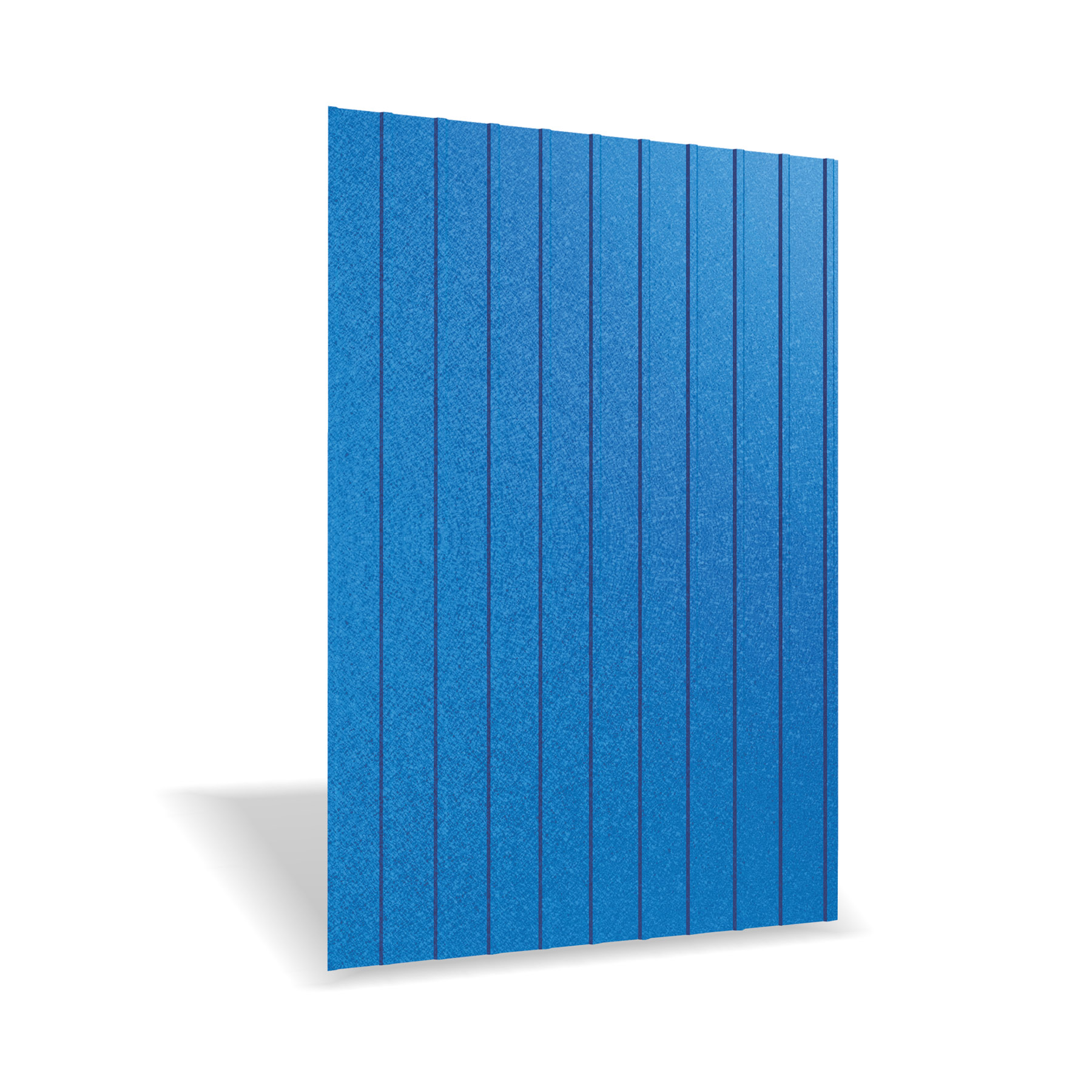 Tabla cutata Rufster R8A Premium 0,50 mm grosime 5010MS albastru mat structurat