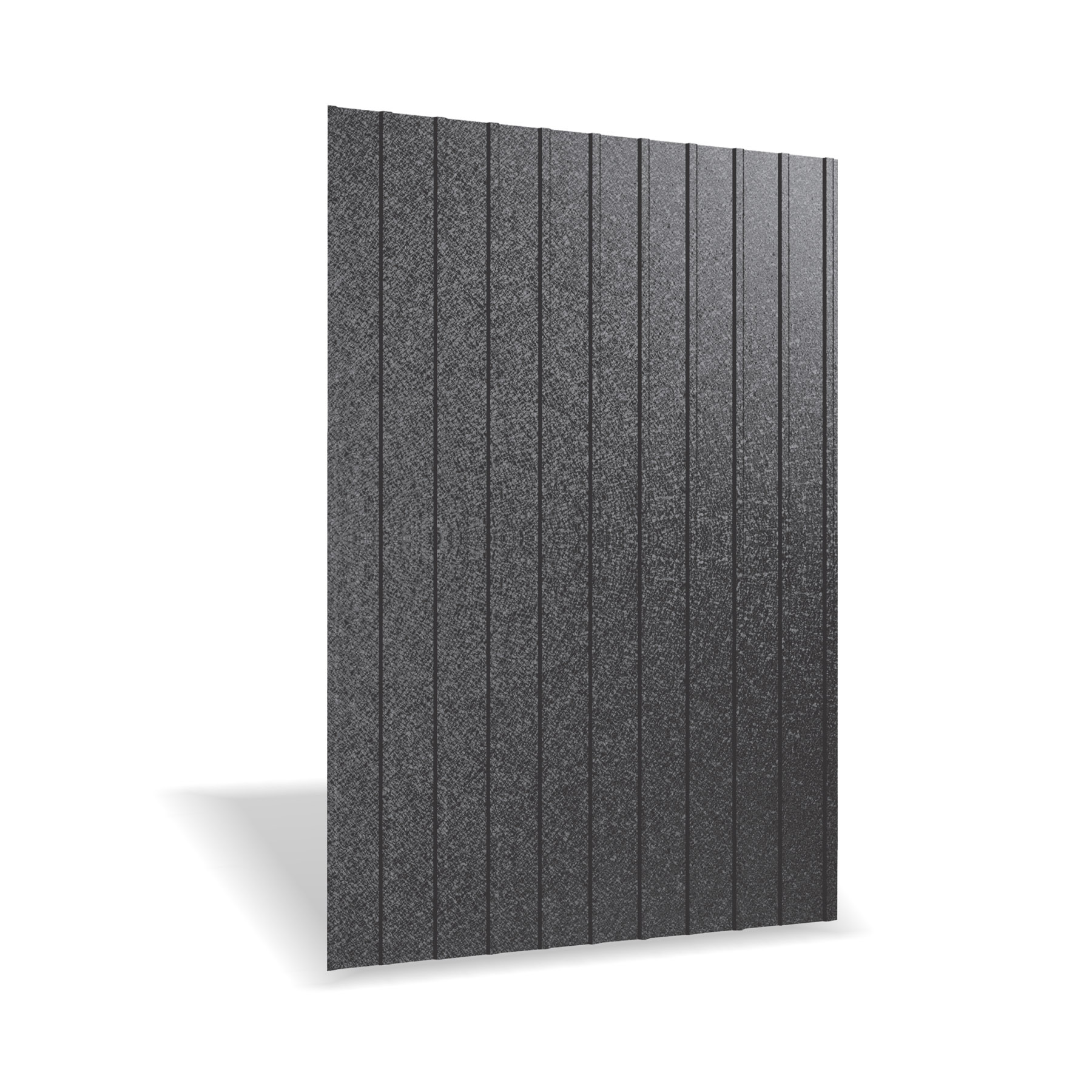 Tabla cutata Rufster R8A Premium 0,50 mm grosime 9005MS negru mat structurat