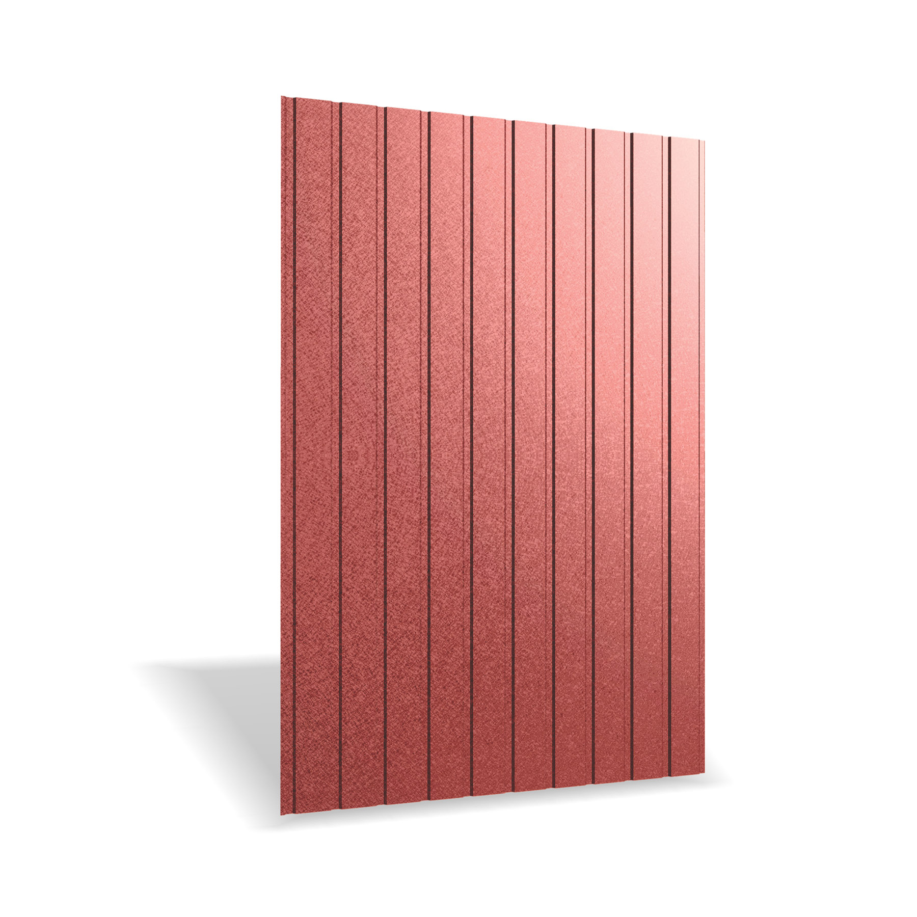 Tabla cutata Rufster R8F Eco 0,45 mm grosime 3009MS caramiziu mat structurat