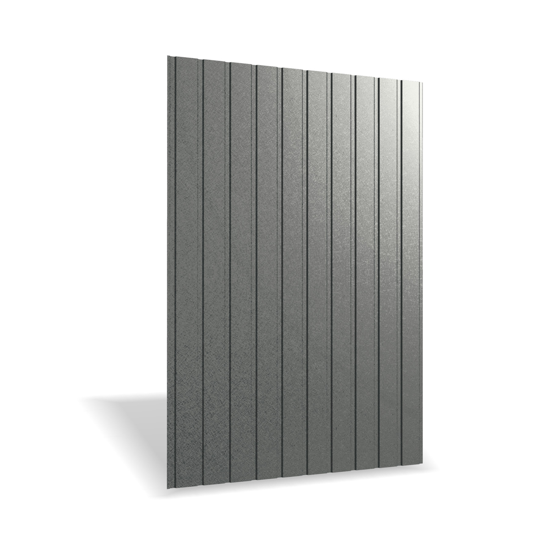 Tabla cutata Rufster R8F Eco 0,45 mm grosime 7016MS gri-antracit mat structurat