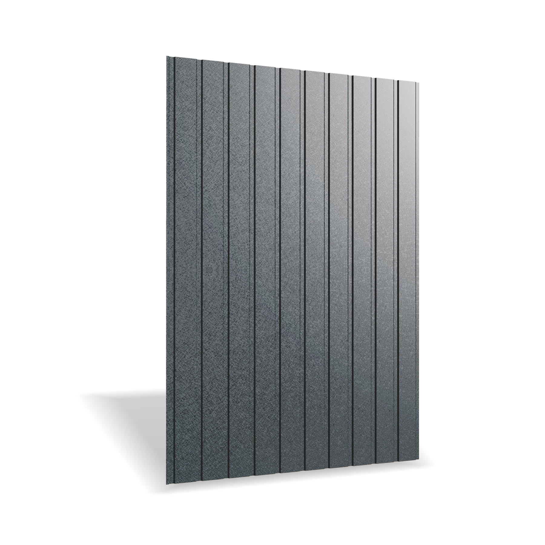 Tabla cutata Rufster R8F Eco 0,45 mm grosime 9005MS negru mat structurat