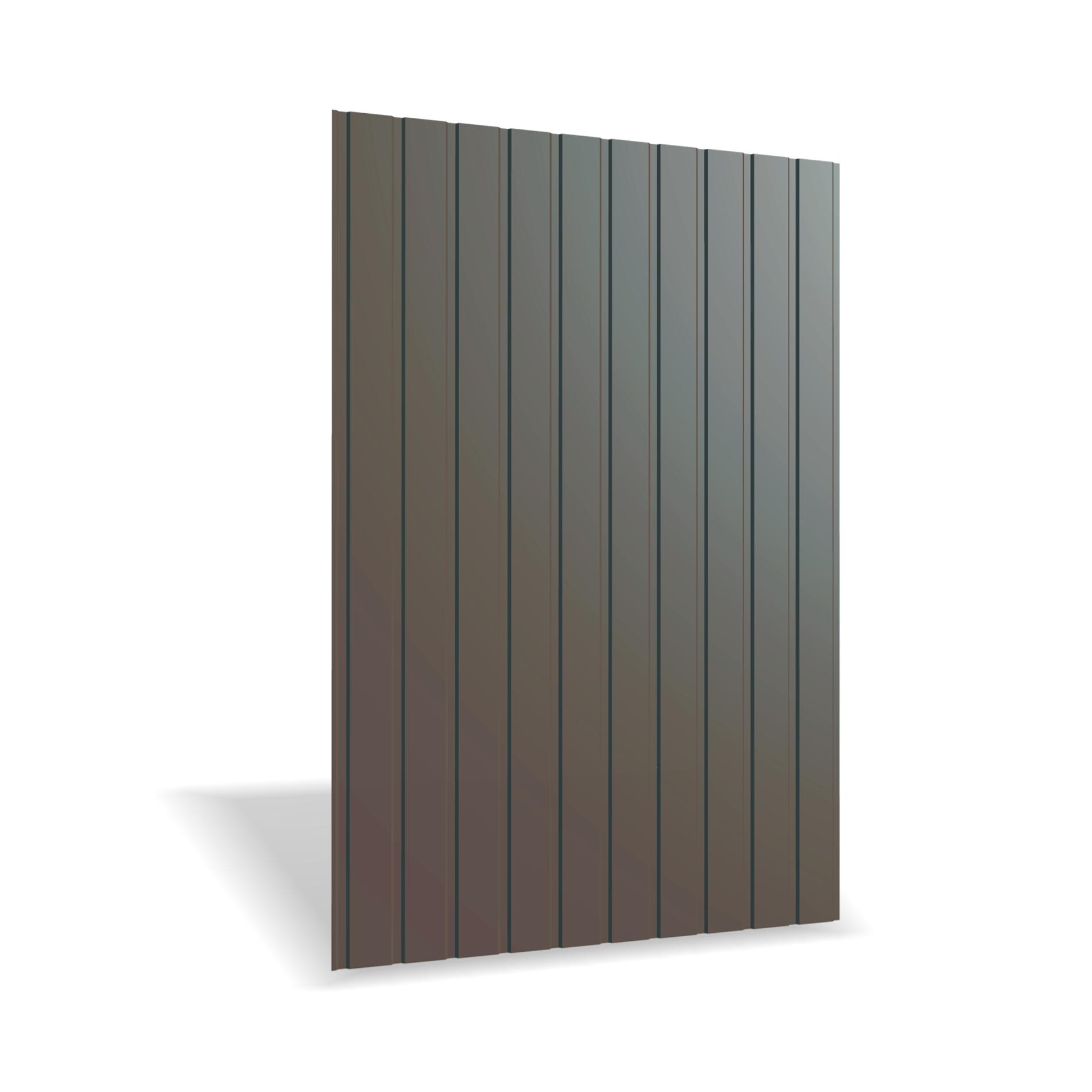 Tabla cutata Rufster R8F Premium 0,50 mm grosime 8019 maro-grafit lucios