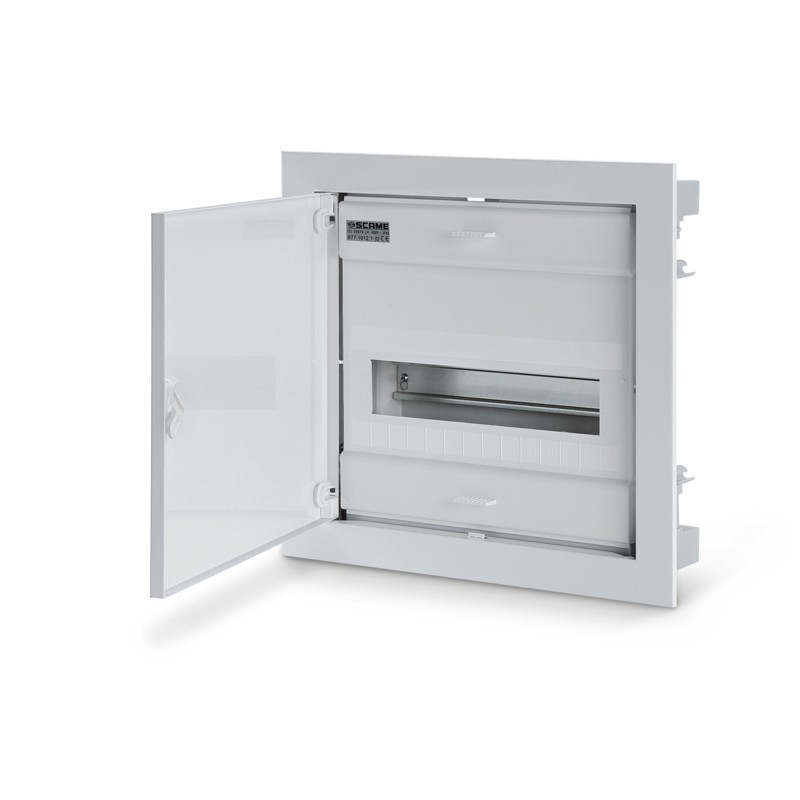 Tablou & Sigurante - Tablou ingropat usa de metal cu 12 module, Scame 677.1012.1, olint.ro