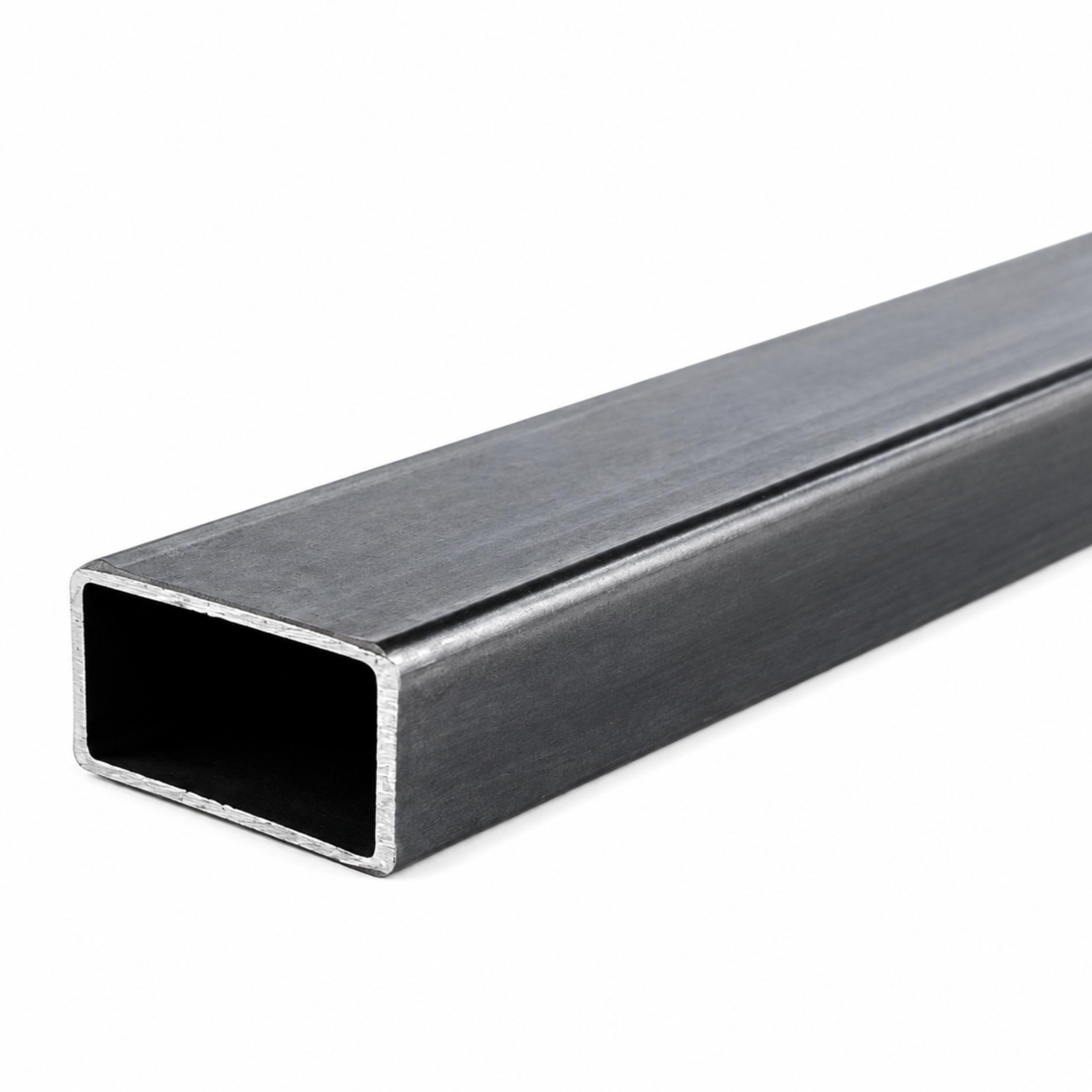 Rectangulara  - Teava neagra rectangulara sudata pentru constructii 100x50x3 mm, olint.ro