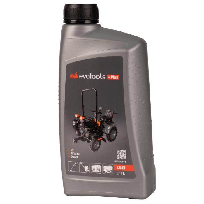 Motocultoare - Ulei motor 4T EvoTools PLUS 15W40 TMU, pentru motoare Diesel, olint.ro