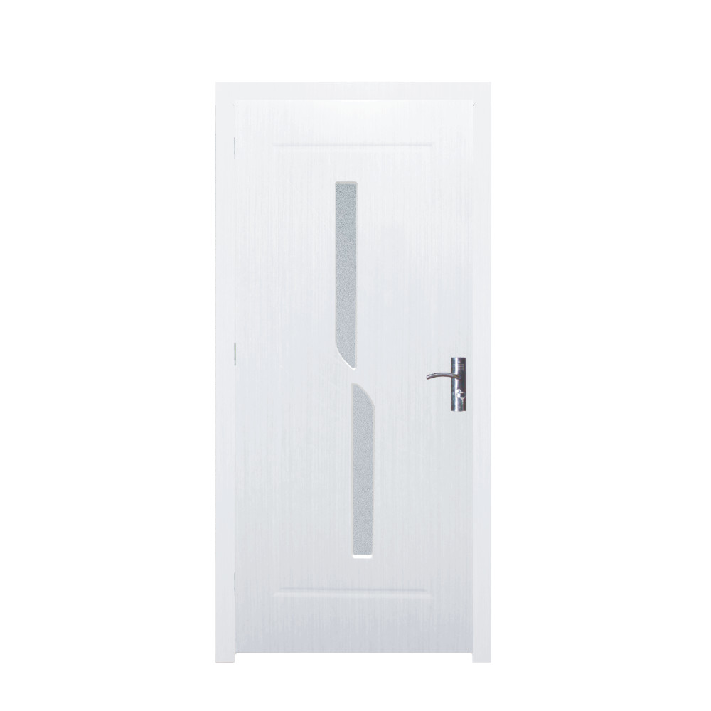 Usa interior din MDF 114-F-60 dimensiune 203x66 cm grosime 3.8 cm culoare alb embosat