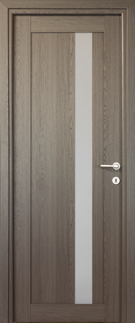 Usa interior Maya reversibila cu toc, dimensiune 203 X 88 cm, grosime 35 mm, antracit
