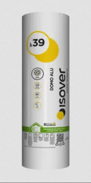 Vata minerala ISOVER DOMO ALU G50, 14.4 m2 rola