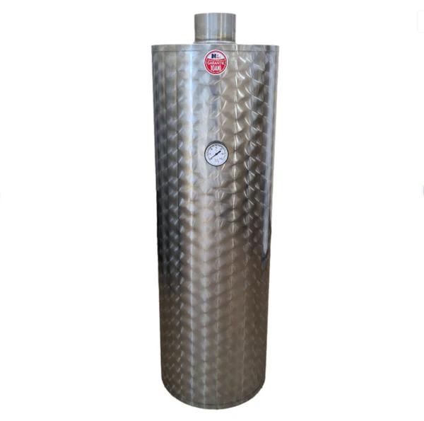 Bolier inox pe lemn cu serpentina 95l (fara soba)