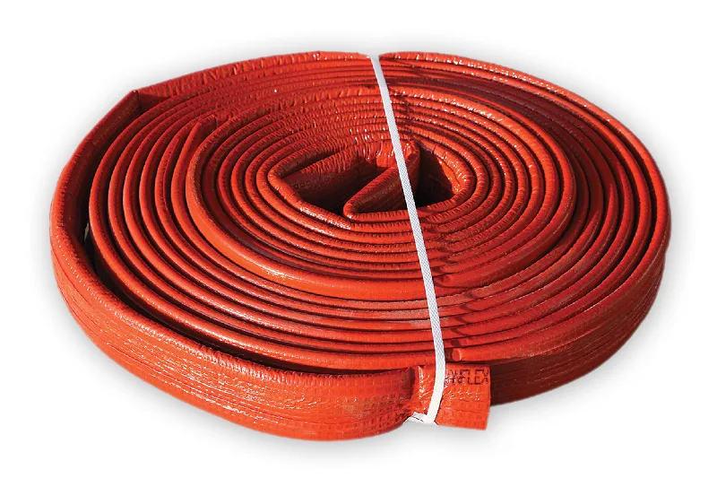 Izolatie colac, dimensiuni 35 x 6 mm, lungime 10 m, culoare rosie