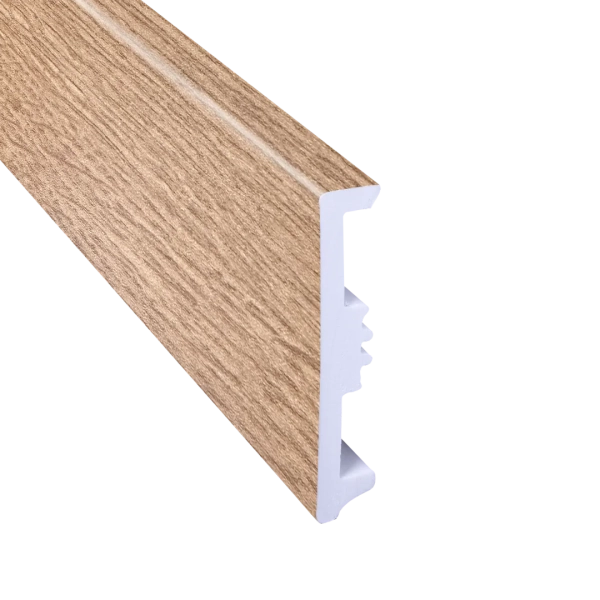 Plinta din duropolimer Wood STIQXL, lungime 2,2 m, culoare 285 Stejar Lisabona