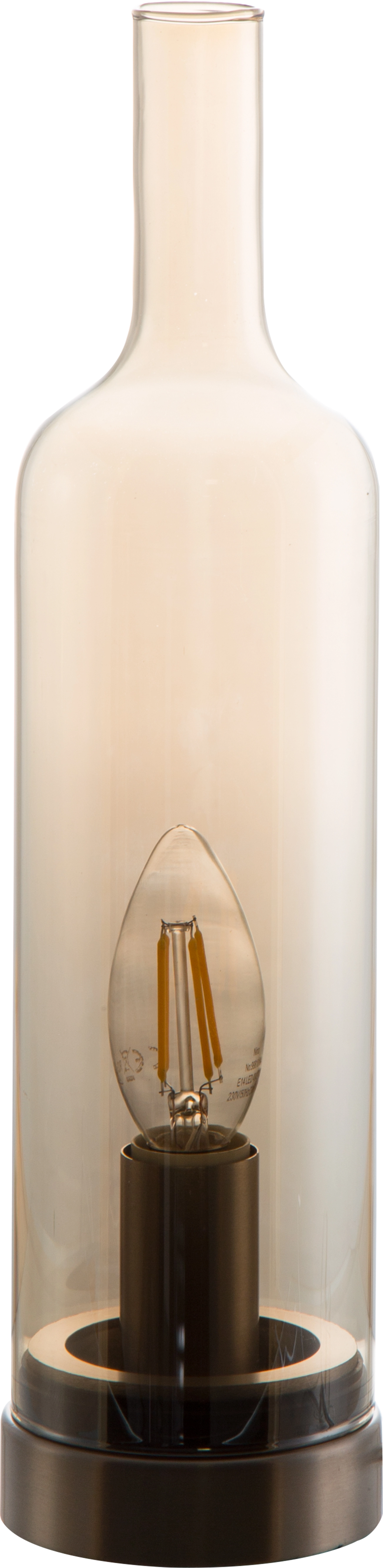 Veioza Bottle Amber 1 x E14 50090123