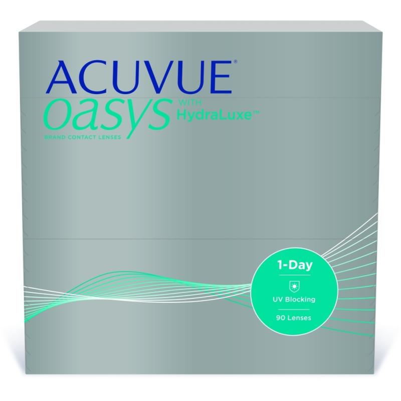 Acuvue Oasys 1-Day cu HydraLuxe 90 lentile/cutie Acuvue imagine noua