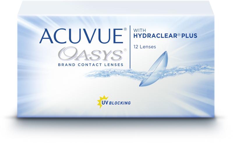 Acuvue Oasys cu Hydraclear Plus 12 lentile/cutie Acuvue imagine noua