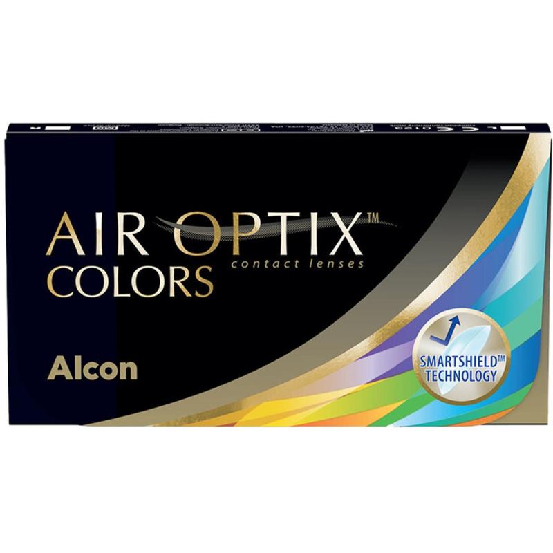 Air Optix Colors Honey fara dioptrie 2 lentile/cutie Air Optix imagine noua