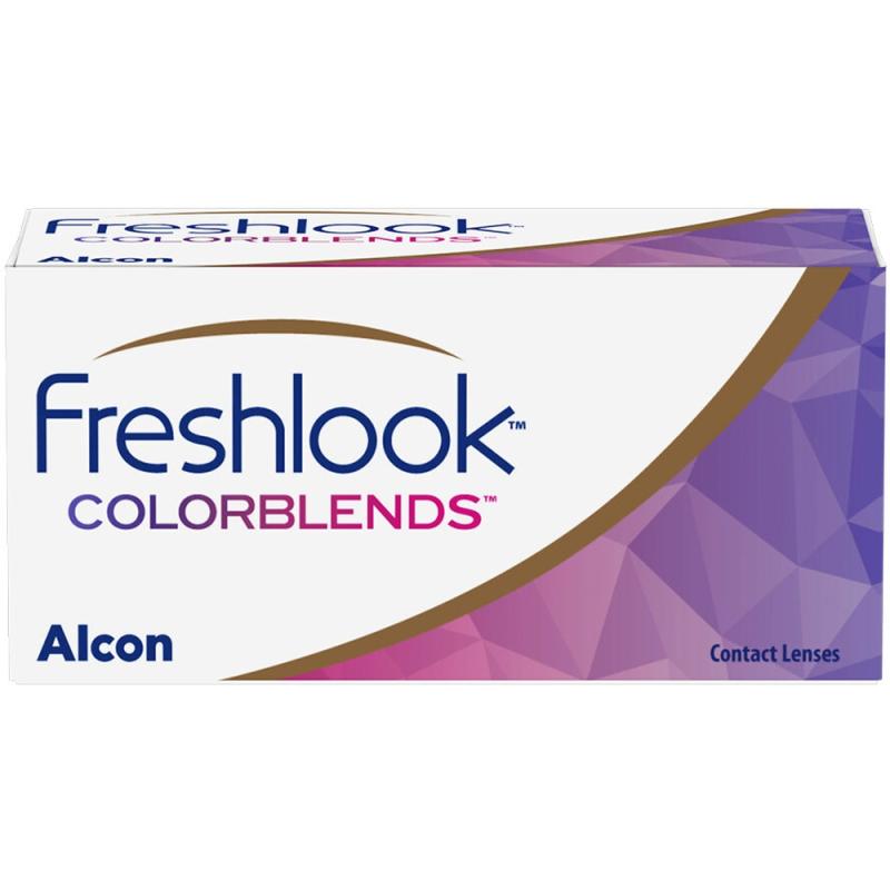 Freshlook Colorblends Brown cu dioptrie 2 lentile/cutie Freshlook imagine noua