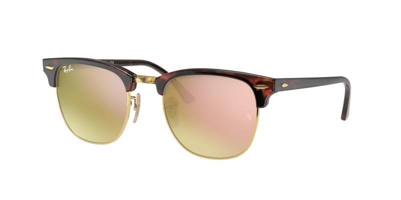 Ochelari de soare unisex Ray-Ban RB3016 990/7O Clubmaster