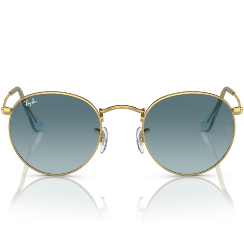 Ray-Ban RB3447 001/3M 47 ROUND METAL
