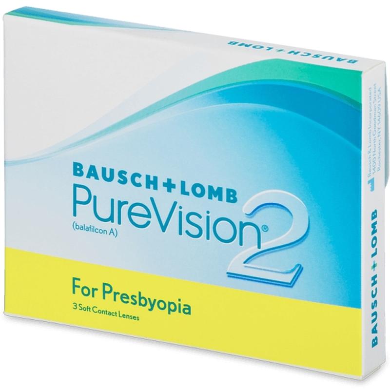 Purevision 2HD pentru Prezbiopie 3 lentile/cutie optiblu imagine noua