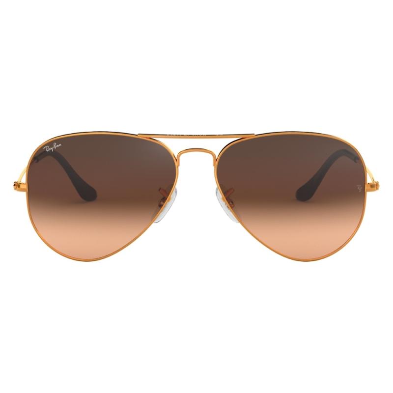 Ochelari de soare unisex Ray-Ban RB3025 9001/A5 Aviator Large Metal