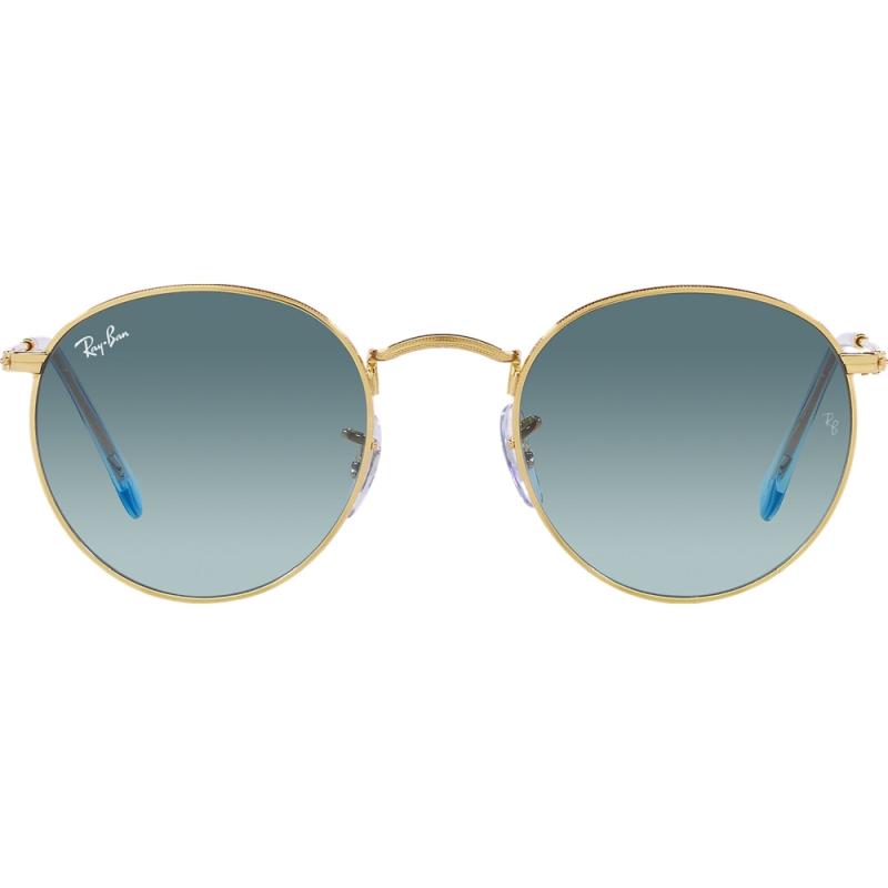 Ray-Ban RB3447 001/3M Round Metal