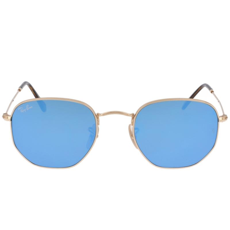 Ochelari de soare unisex Ray-Ban RB3548N 001/9O Hexagonal