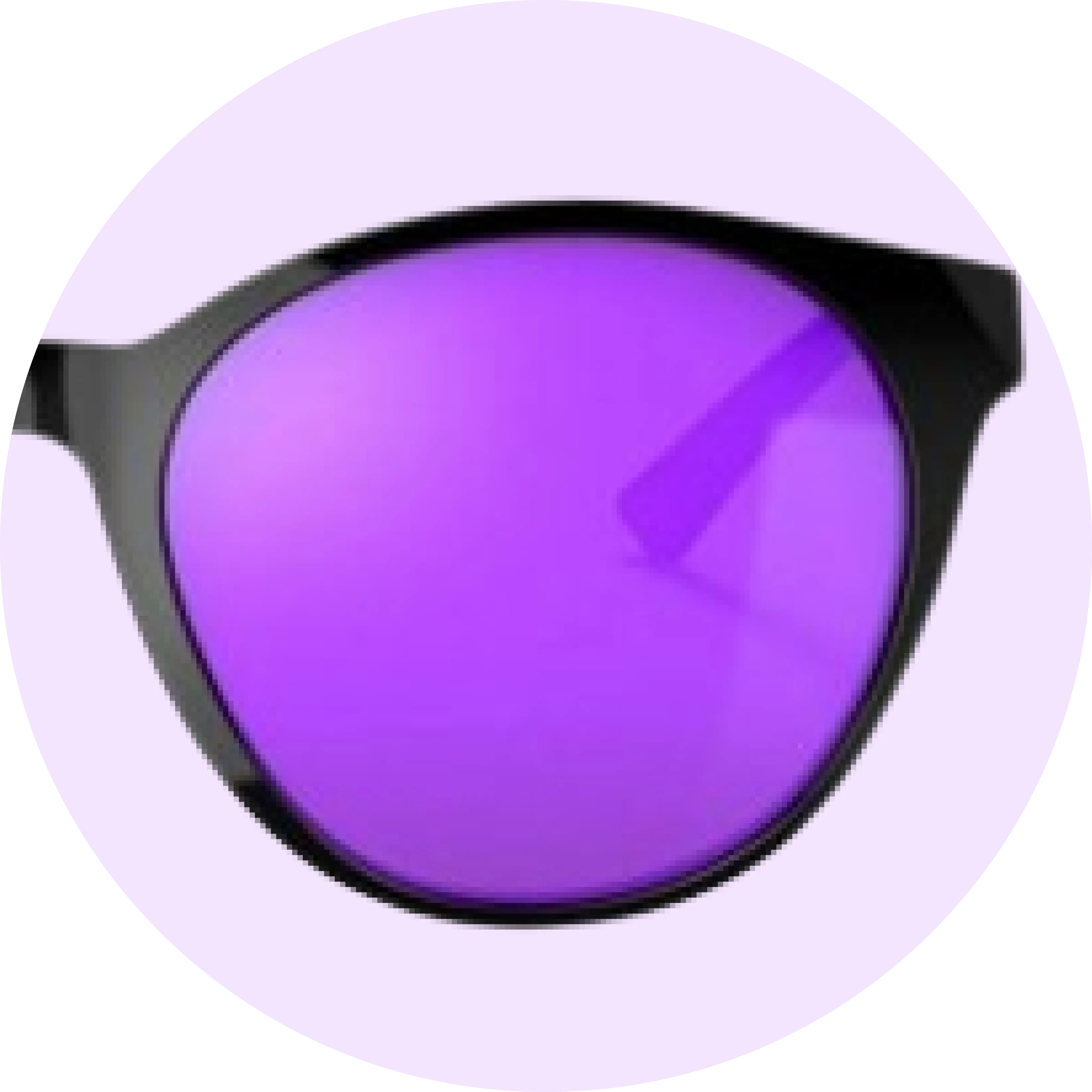 Lentila violet