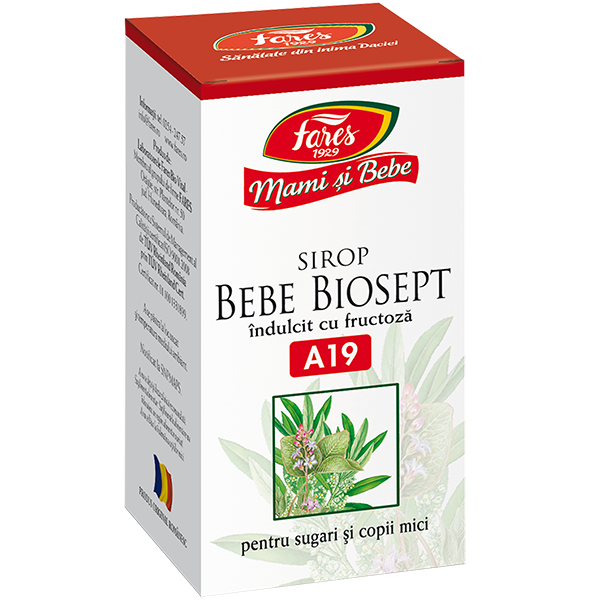 Biosept Bebe Sirop Indulcit Cu Fructoza A 19 100 Ml Fares Pret 85 Ron