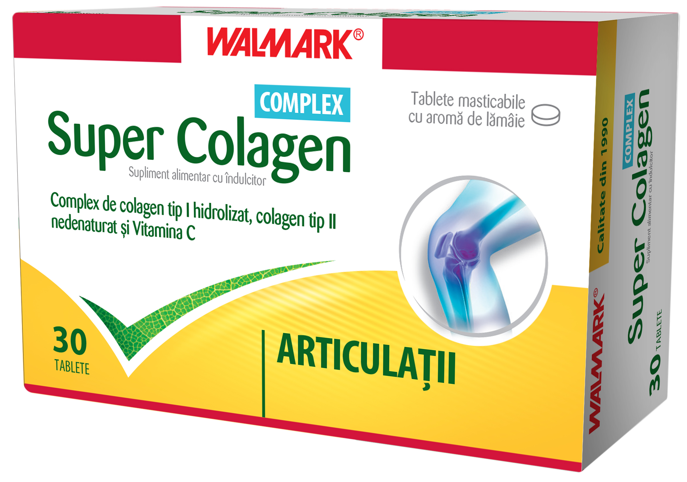 Colagen si acid hialuronic Forte 30 capsule