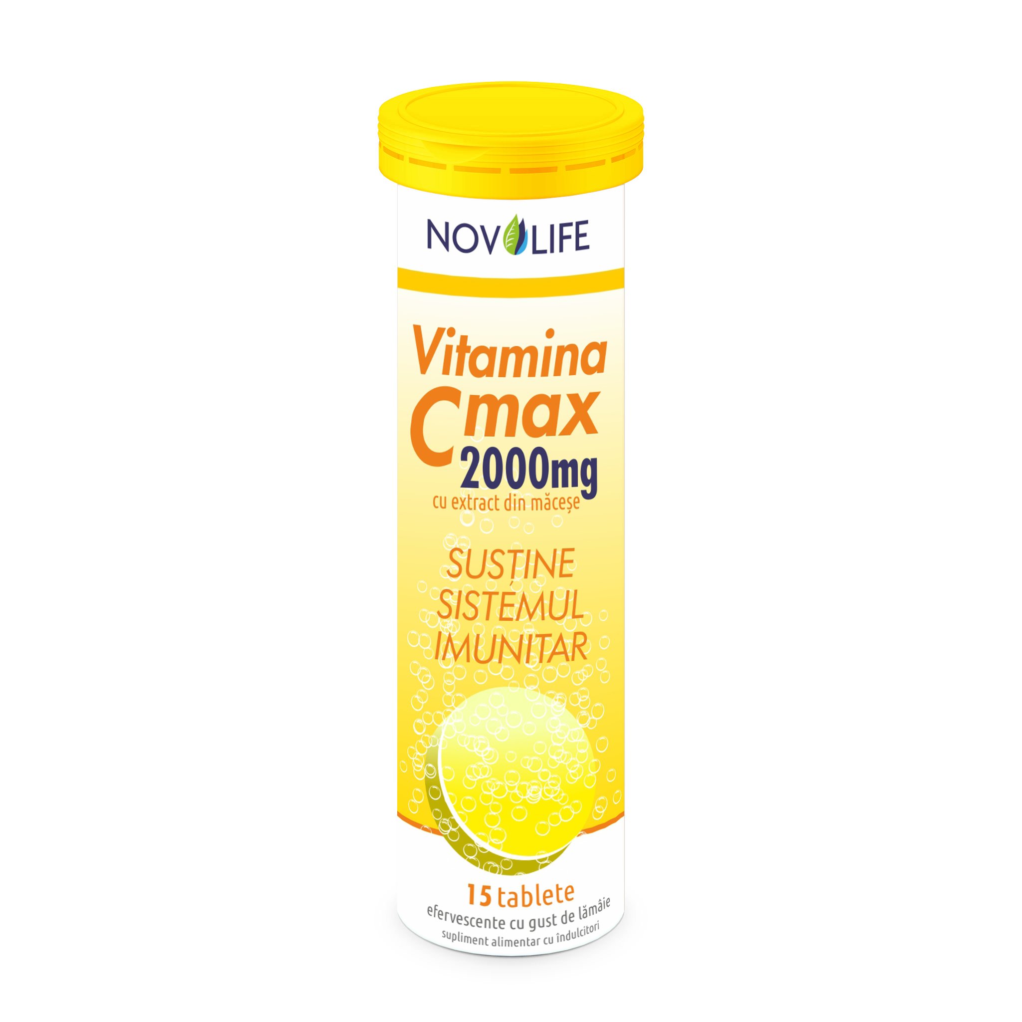 Vitamina C Max Macese 00 Mg 15 Comprimate Efervescente Pret 18 09 Ron