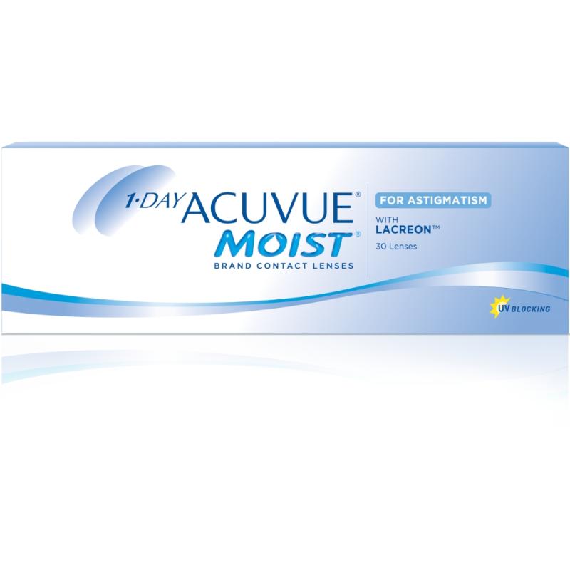 1-Day Acuvue Moist pentru Astigmatism 30 lentile/cutie Acuvue imagine noua