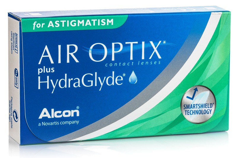 Air Optix plus HydraGlyde pentru Astigmatism 3 lentile/cutie Air Optix